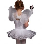 Ballet Tutu SKIRT on Pants White - REDUCED TO CLEAR